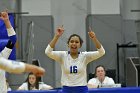 Volleyball vs Emerson  Wheaton College Women's Volleyball vs Emerson College. - Photo by Keith Nordstrom : Wheaton, Volleyball, VB2019